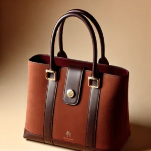 Burgundy Tote Bag