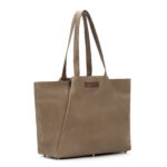 Luxury Leather Tote Bag For Women - Heritage Bronze - Civilian Crafts