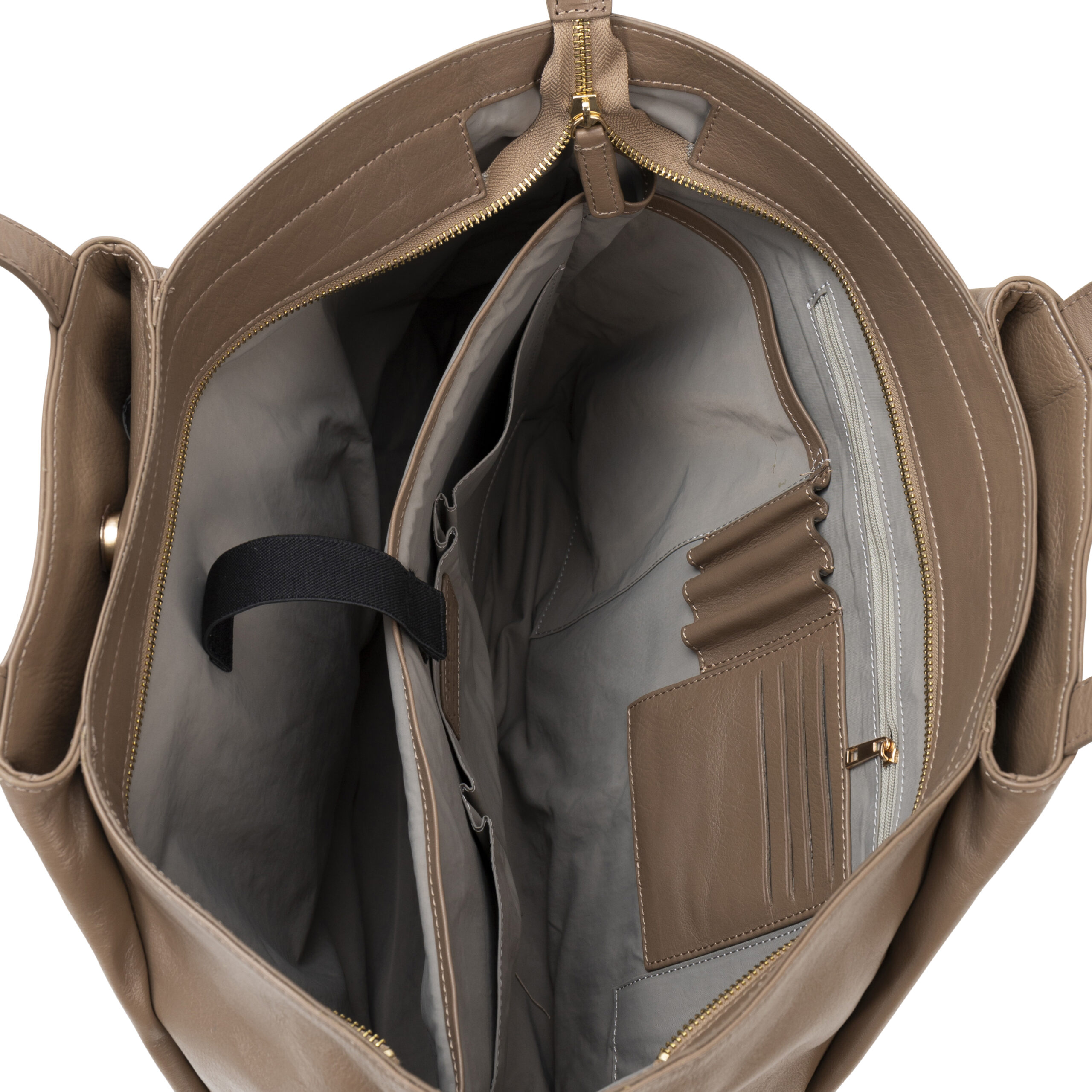 Luxury Leather Tote Bag For Women - Heritage Bronze - Civilian Crafts