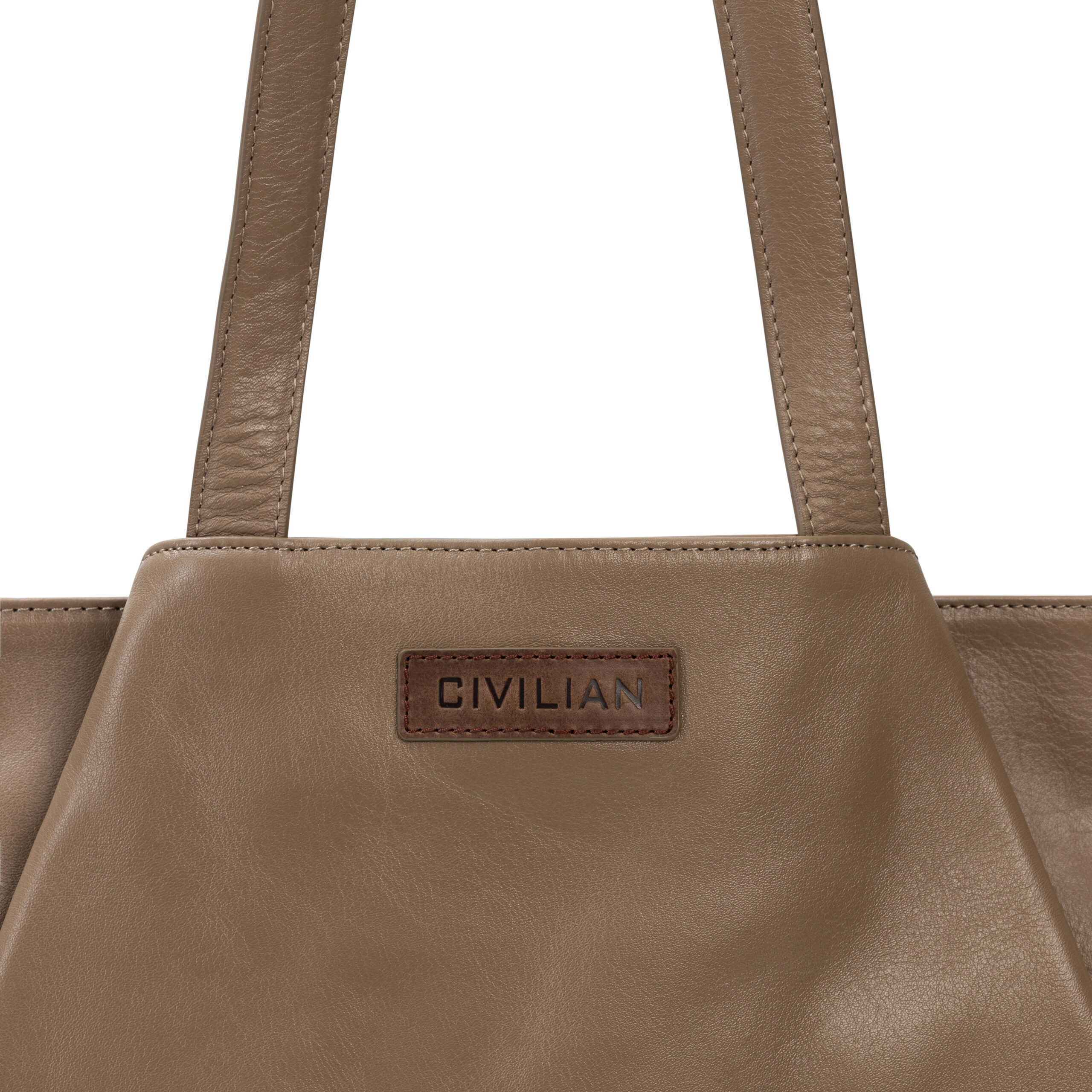 Luxury Leather Tote Bag For Women - Heritage Bronze - Civilian Crafts
